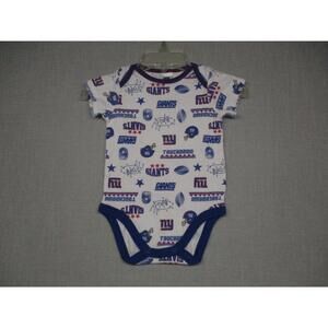 NFL Team Apparel New York Giants One Peice Size 0-3 mo